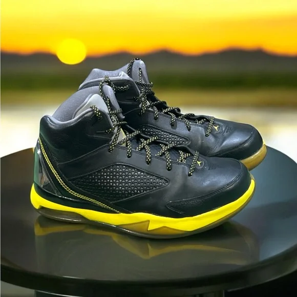 Jordan Shoes Air Jordan Flight Future Remix Yellow Black Size - Main Image